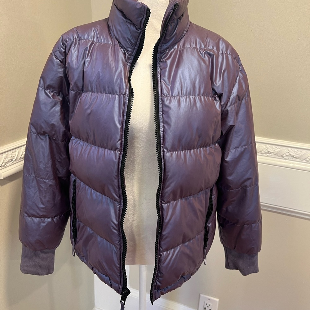 Purple Puffer Jacket